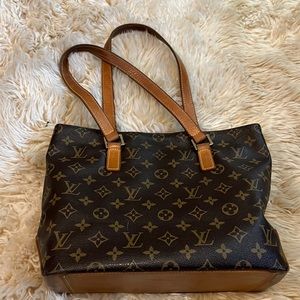 👜 Louis Vuitton 👜 Cabas Piano Monogram Canvas Shoulder Tote